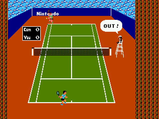 Tennis [Falcon030] atari screenshot